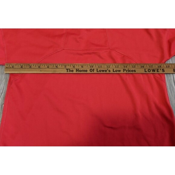 Nike Relay Red Running Pullover Cowl Neck Pullover Sweater Size S Small - Picture 7 of 8